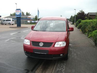 Gebraucht VW Caddy Family 80 PS (58 kW) 2007 Rot metallic Van / Kleinbus