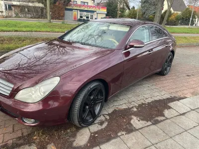 Brugt Mercedes CLS350 272 HK (200 kW) 2006 Rød Coupe