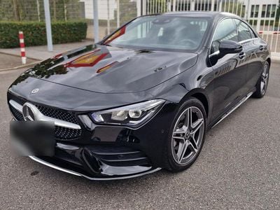 Second-hand Mercedes CLA200 AMG line 163 CP (119 kW) 2022 Negru Coupe