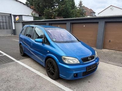 Gebraucht Opel Zafira OPC 192 PS (141 kW) 2002 Blau Van / Kleinbus