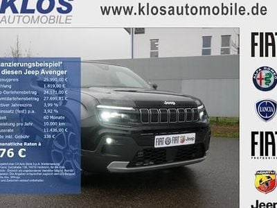 Neu Jeep Avenger Summit 100 PS (73 kW) 2026 Schwarz SUV
