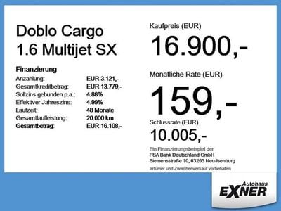 Gebraucht Fiat Doblò 120 PS (88 kW) 2022 Weiß Van / Kleinbus