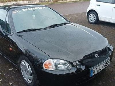 Gebraucht Honda CR-X 133 PS (97 kW) 1996 Schwarz Cabrio