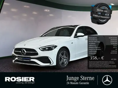 Gebraucht Mercedes C300 204 PS (150 kW) 2025 Weiss / polarweiß Limousine