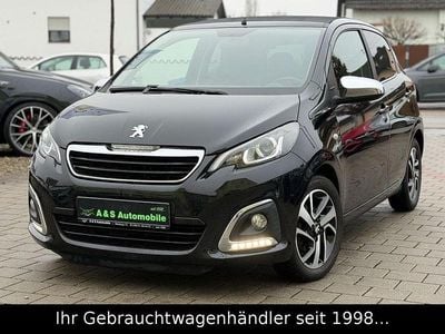 Gebraucht Peugeot 108 Allure 72 PS (52 kW) 2018 Schwarz Limousine