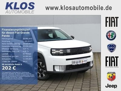 Neu Fiat Grande Panda Business 110 PS (80 kW) 2026 Gelato weiss Kleinwagen