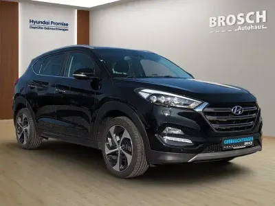 Gebraucht Hyundai Tucson Premium 177 PS (130 kW) 2017 Schwarz SUV