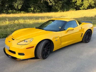 Gebraucht Corvette Z06 513 PS (377 kW) 2006 Gelb Coupé