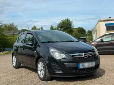 Gebraucht Opel Corsa 86 PS (63 kW) 2014 Schwarz Kleinwagen