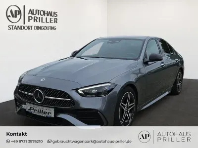Gebraucht Mercedes C300 AMG line 265 PS (194 kW) 2023 Selenitgrau Limousine