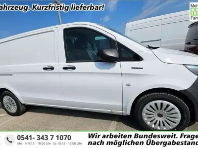 Neu Mercedes e-Vito 85 kW (116 PS) 2025 Arktik weiß Van