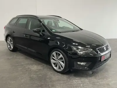 Gebraucht Seat Leon ST FR 184 PS (135 kW) 2016 Mitternachtsschwarz ly9t (metallic) Kombi