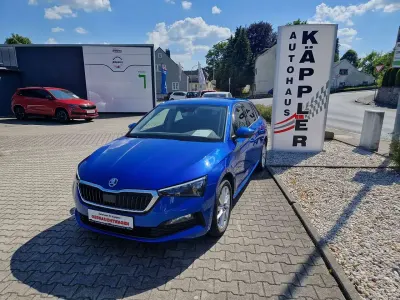 Gebraucht Skoda Scala Style 116 PS (85 kW) 2019 Race blau metallic Kleinwagen