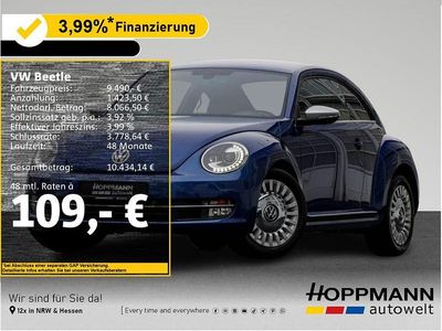 Usata VW Beetle 105 CV (77 kW) 2013 Blu Utilitaria