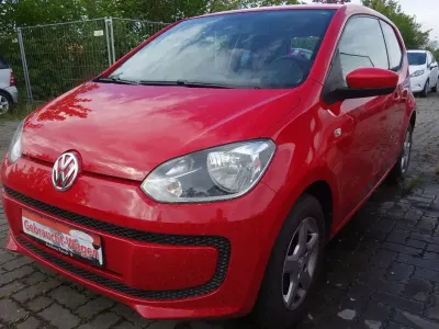 Gebraucht VW up! move up! 68 PS (50 kW) 2016 Rot Kleinwagen
