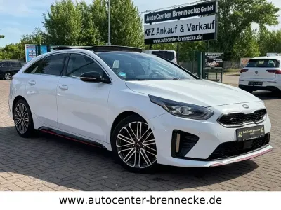 Gebraucht Kia ProCeed GT GT 204 PS (150 kW) 2019 Weiß Kleinwagen