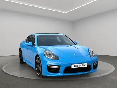Usata Porsche Panamera Turbo S Sport 570 CV (419 kW) 2015 Blu Berlina