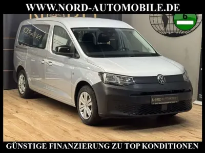 Gebraucht VW Caddy Maxi 102 PS (75 kW) 2021 Silber Van / Kleinbus