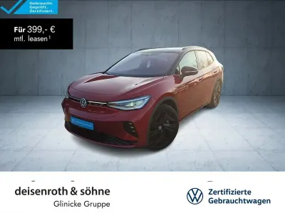 Brugt VW ID.4 GTX 250 kW (340 HK) 2025 Rød SUV