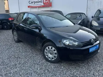 Gebraucht VW Golf VI Trendline 80 PS (58 kW) 2011 Schwarz Kleinwagen