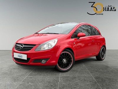 Gebraucht Opel Corsa Color Edition 101 PS (74 kW) 2010 Rot Kleinwagen