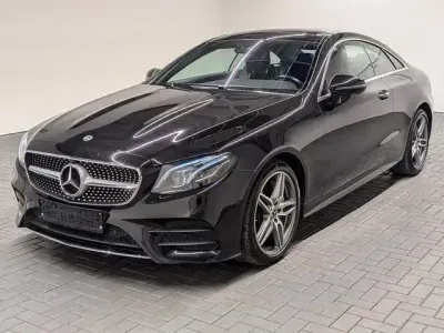 Brugt Mercedes E400 AMG line 333 HK (244 kW) 2018 Sort Coupe