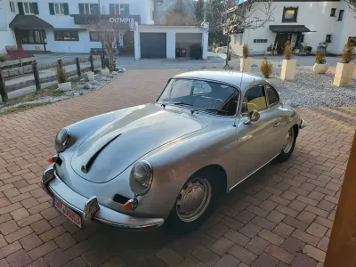 Second-hand Porsche 356 131 CP (96 kW) 1962 Argintiu