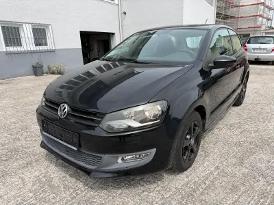 Gebraucht VW Polo Comfortline 69 PS (50 kW) 2010 Schwarz Kleinwagen