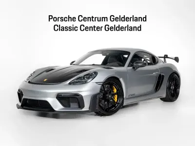 Nieuw Porsche 718 Cayman GT4 500 PK (367 kW) 2026 Zilver Coupé