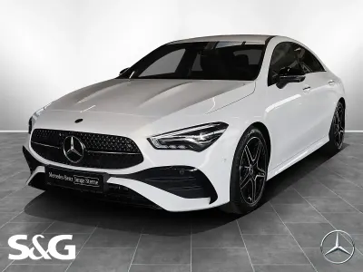 Gebraucht Mercedes CLA200 AMG 163 PS (119 kW) 2025 Unilack polarweiß Coupé