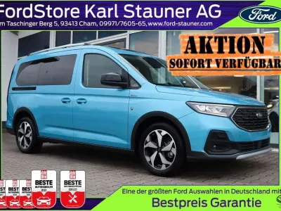 Neu Ford Tourneo Connect Active 122 PS (89 kW) 2025 Blau Van / Kleinbus