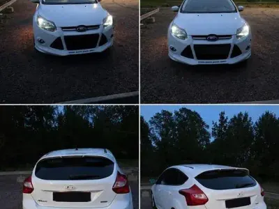 Gebraucht Ford Focus Titanium 101 PS (74 kW) 2015 Weiß Kombi
