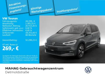 Gebraucht VW Touran Highline 150 PS (110 kW) 2023 Delfingrau metallic Van / Kleinbus