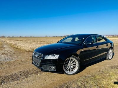 Gebraucht Audi A5 Sportback Ambiente 170 PS (125 kW) 2010 Schwarz Kleinwagen