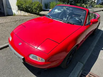 Usata Mazda MX5 131 CV (96 kW) 1994 Rosso Cabrio