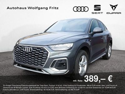 Używany Audi Q5 Sportback S-Line 204 KM (150 kW) 2023 Szary SUV