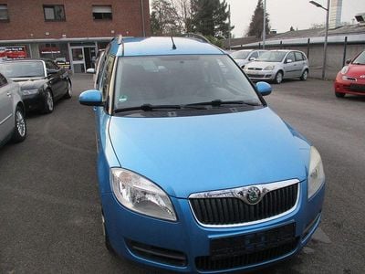 Gebraucht Skoda Roomster Plus Edition 69 PS (50 kW) 2009 Blau Van / Kleinbus