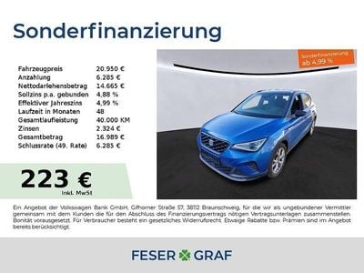 Blau Gebraucht 2022 Seat Arona FR SUV | 20.950 € (Guter Preis)