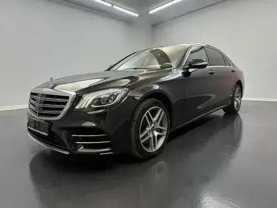 Brugt Mercedes S450 AMG line 367 HK (269 kW) 2021 Sort Sedan