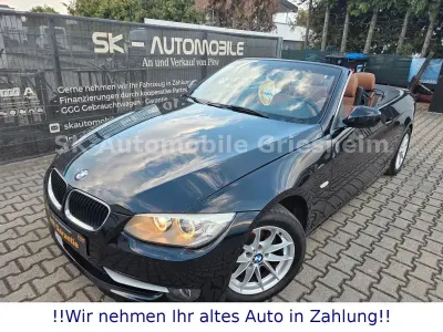 Gebraucht BMW 318 Cabriolet Sport Line 143 PS (105 kW) 2012 Schwarz Cabrio
