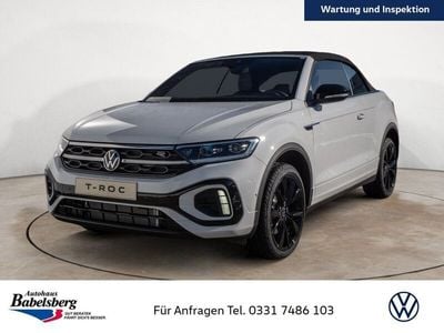Gebraucht VW T-Roc Cabriolet R-line 150 PS (110 kW) 2025 Weiß Cabrio