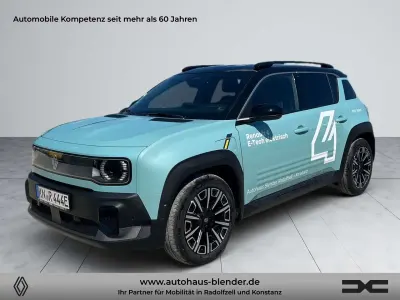 Gebraucht Renault 4 E-Tech Iconic 110 kW (150 PS) 2025 Hautsdefrancegrün, black pe SUV