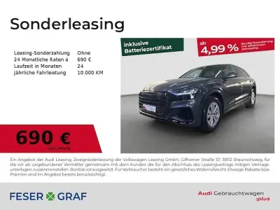 Gebraucht Audi Q8 S-Line 381 PS (280 kW) 2022 Grau SUV