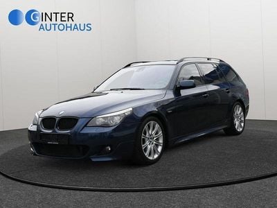 Blau Gebraucht 2008 BMW 530 M Sport Kombi | 14.990 €