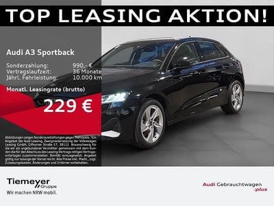 Gebraucht Audi A3 Advanced 116 PS (85 kW) 2025 Schwarz Limousine