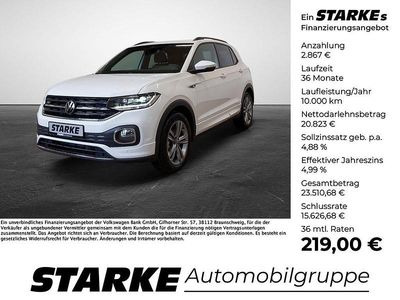 Usata VW T-Cross R-line 110 CV (80 kW) 2023 Bianco SUV