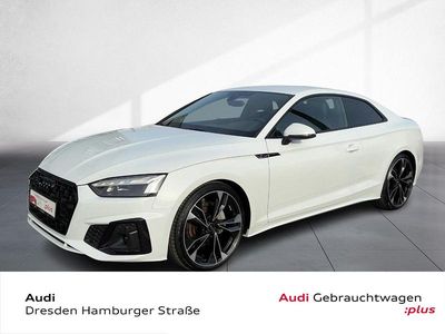 Gebraucht Audi A5 S-Line 204 PS (150 kW) 2023 Gletscherweiß metallic Coupé