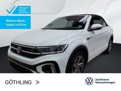 Brugt VW T-Roc Cabriolet R-line 150 HK (110 kW) 2025 Hvid Cabriolet