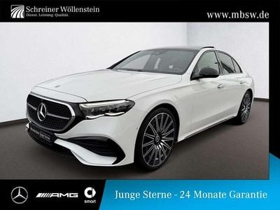 Gebraucht Mercedes E450 AMG 367 PS (269 kW) 2025 Weiss manufaktur opalithweiß bright Limousine