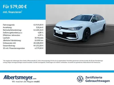 Usata VW Passat R-line 150 CV (110 kW) 2025 Bianco Station wagon